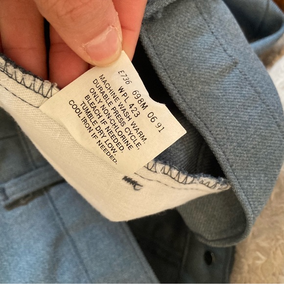 Vintage polyester Levi’s pants - Picture 9 of 11